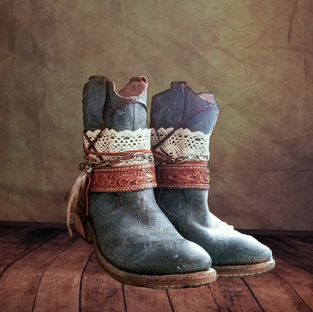 Upcycled Bussola boots